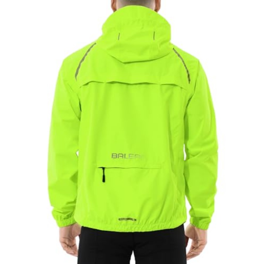 Running Gear In Rain - Men's Rain Jacket Waterproof Windbreaker Raincoat