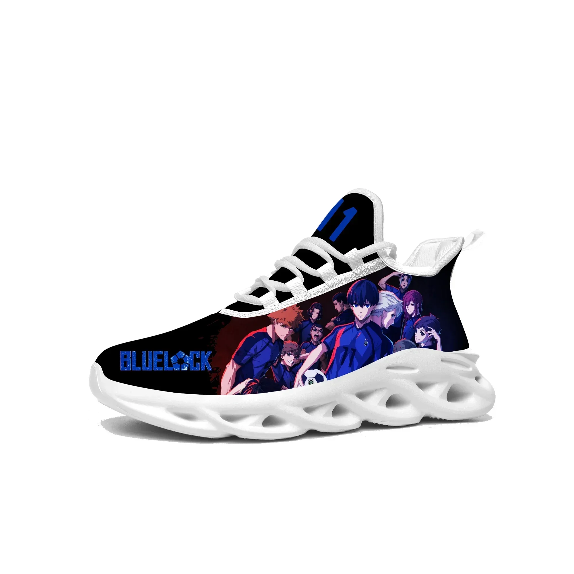 Blue Lock Flats Sneakers Mens  – Running Gear Women recenzja i cena