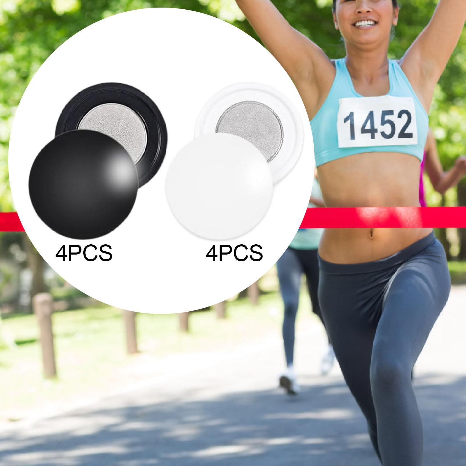 4 Pair Magnetic Race Bib Clips – Running Gear Competition recenzja i cena