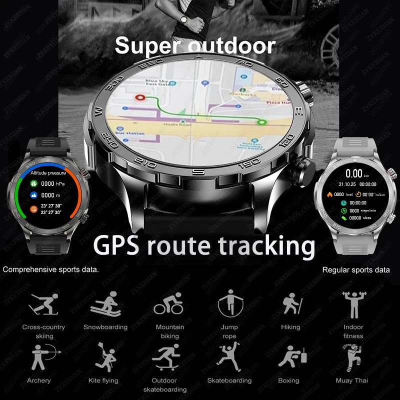 New GPS Track Smart Watch Men  – Gps Running Watch recenzja i cena