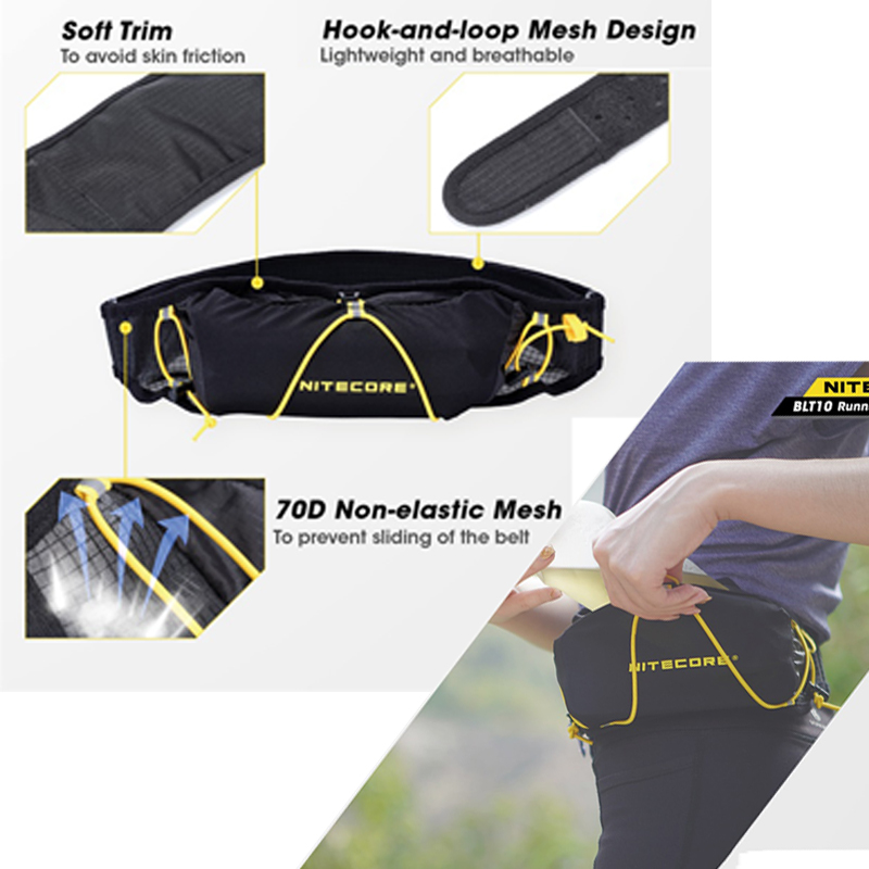 NITECORE BLT10 Running Waist B – Running Gear Belt recenzja i cena