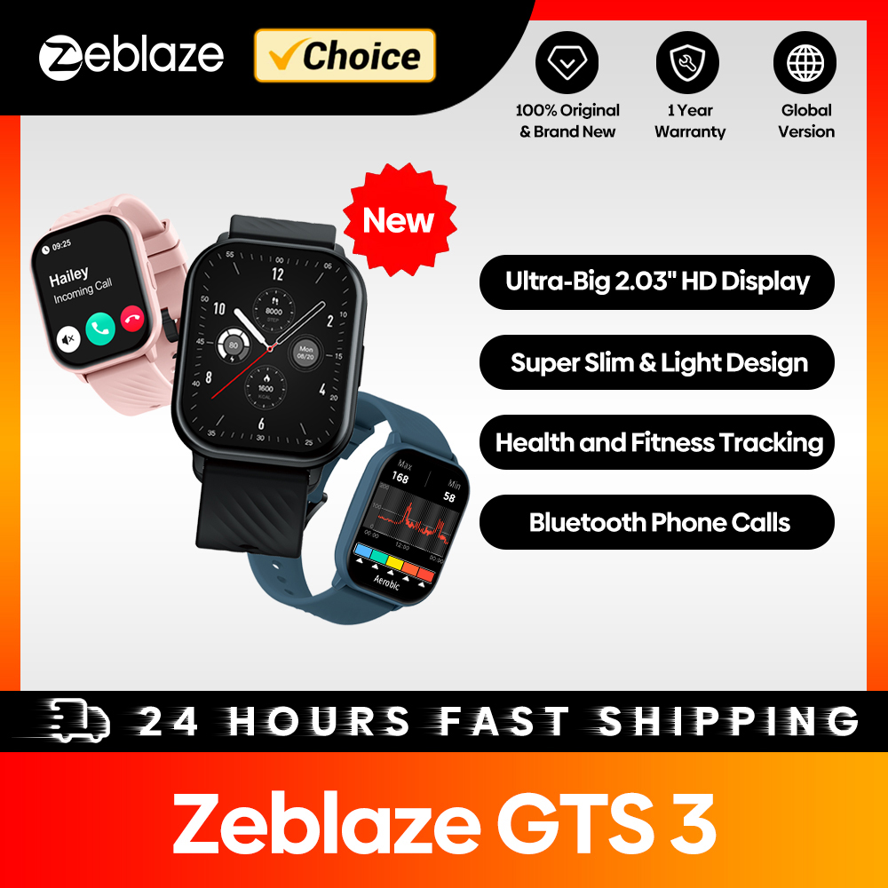 New Zeblaze GTS 3 Voice Callin – Gps Running Watch recenzja i cena