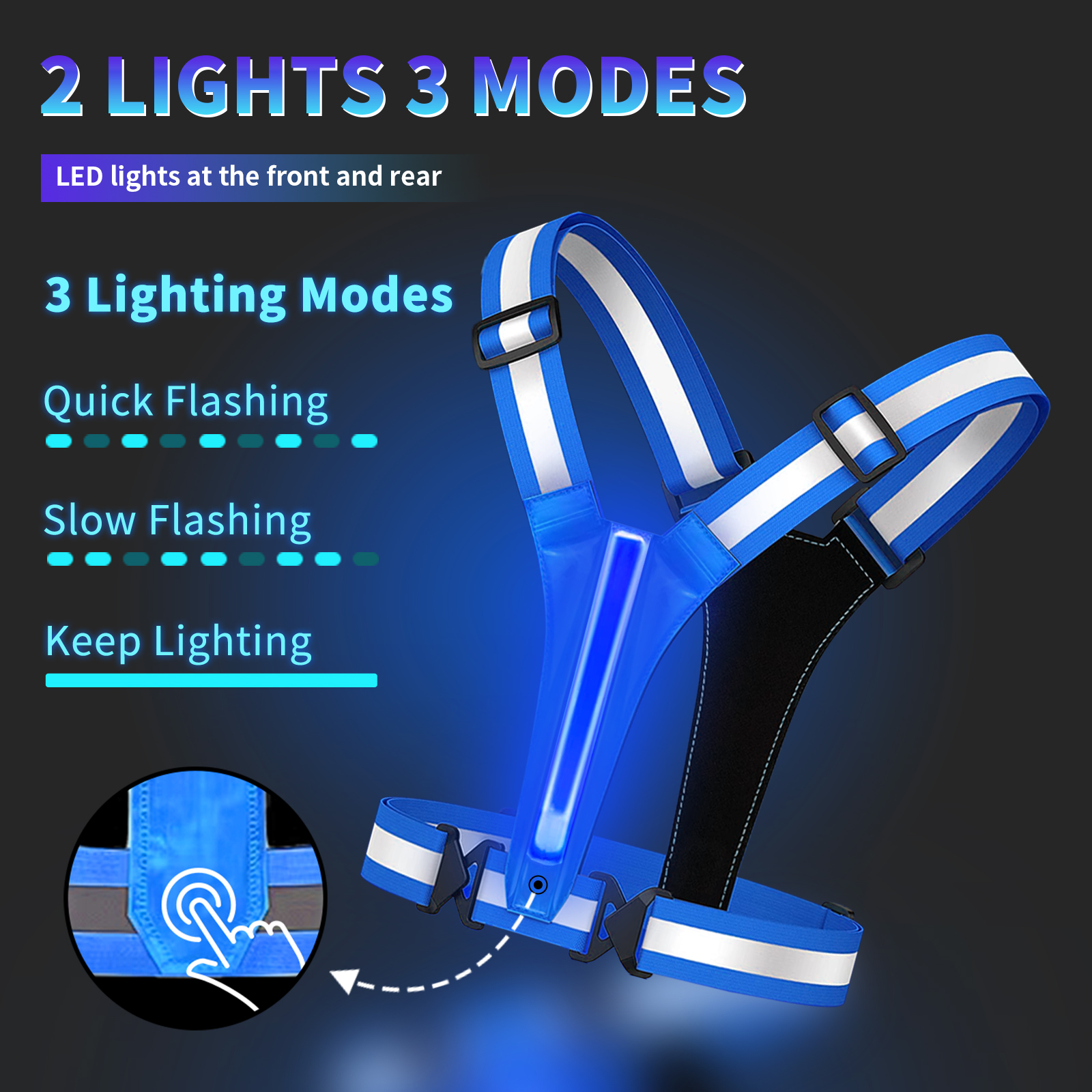 Safety Vest Adjustable Clothin – Running Gear Essential recenzja i cena