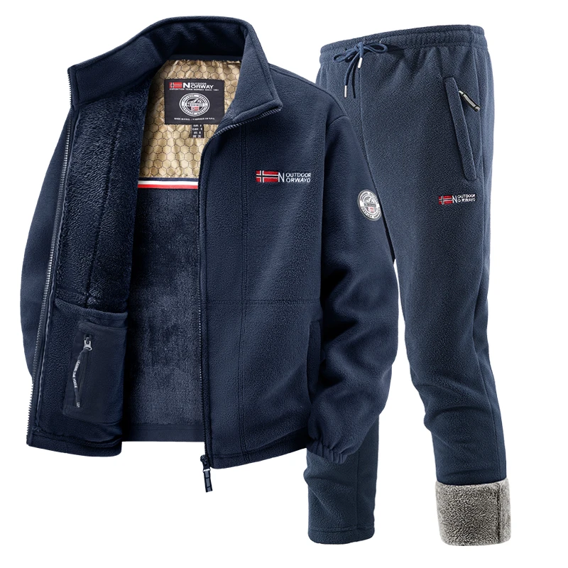 Mens Winter Fleece Tracksuit S – Running Gear recenzja i cena