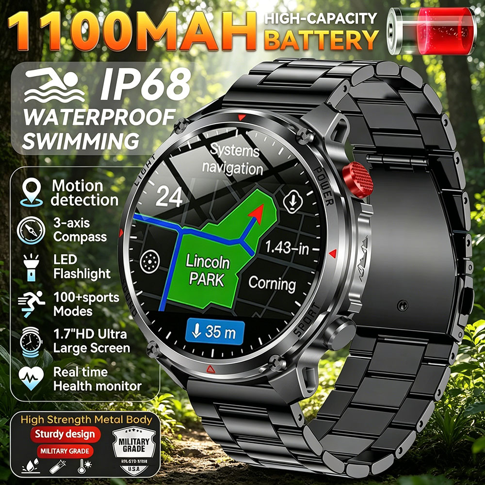 2026 New T-Rex3 Ultra 1100mAh  – Gps Running Watch recenzja i cena