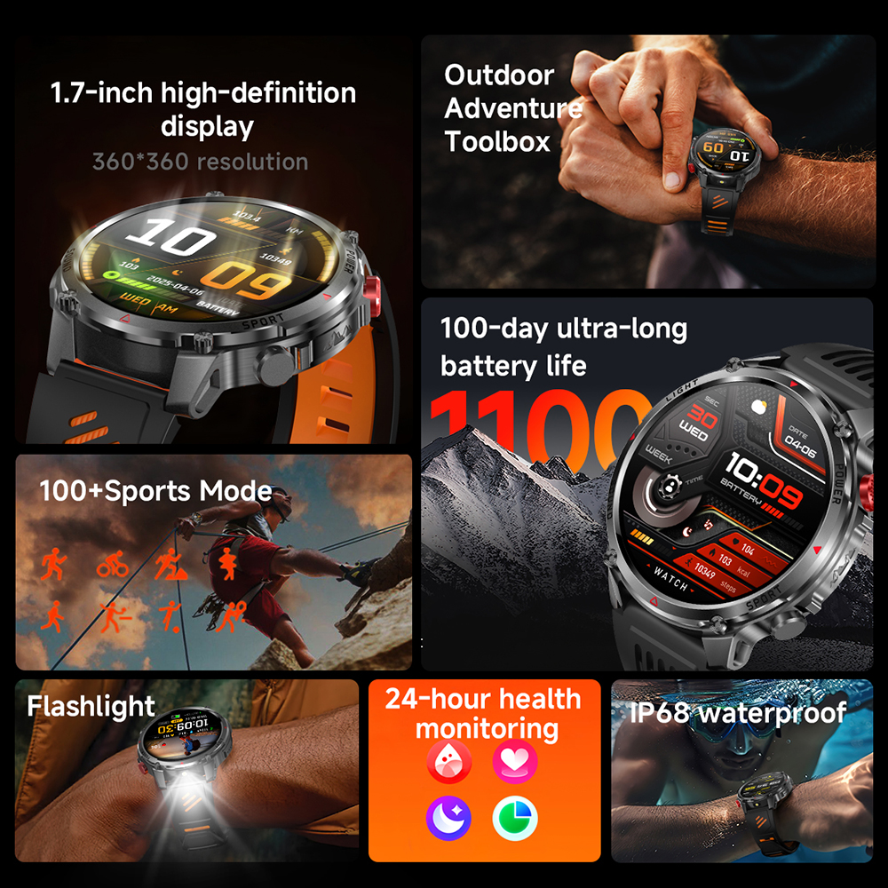 2026 New T-Rex3 Ultra 1100mAh  – Gps Running Watch recenzja i cena