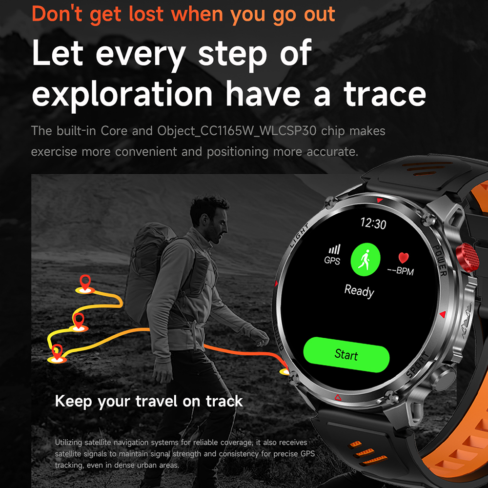 2026 New T-Rex3 Ultra 1100mAh  – Gps Running Watch recenzja i cena