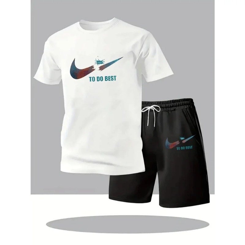 Men's suit - fashionable two-p – Running Gear recenzja i cena