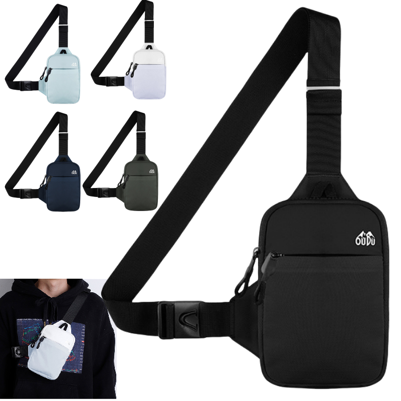Casual Men Shoulder Chest Bag  – Running Gear Belt recenzja i cena