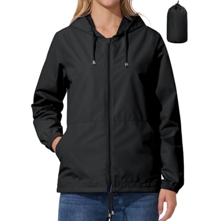 Womens Rain Jacket Lightweight – Running Gear In Rain recenzja i cena