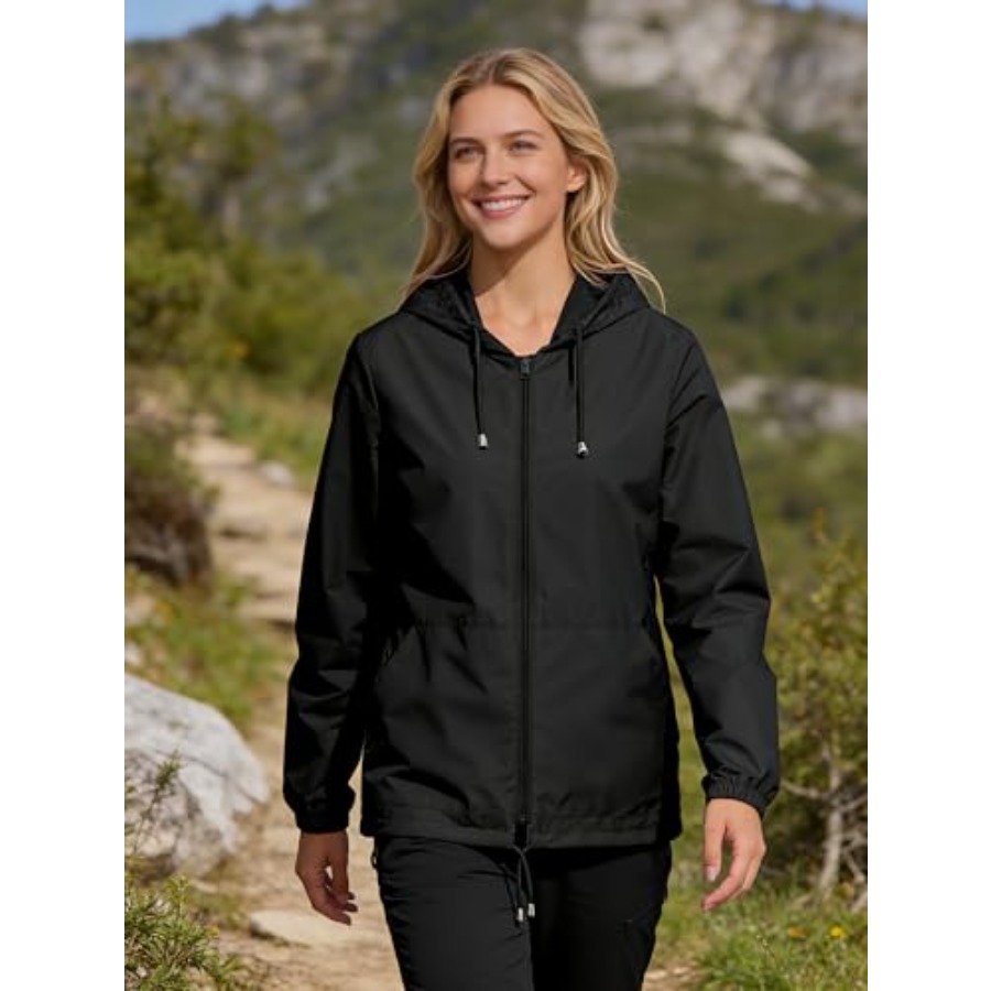 Womens Rain Jacket Lightweight – Running Gear In Rain recenzja i cena