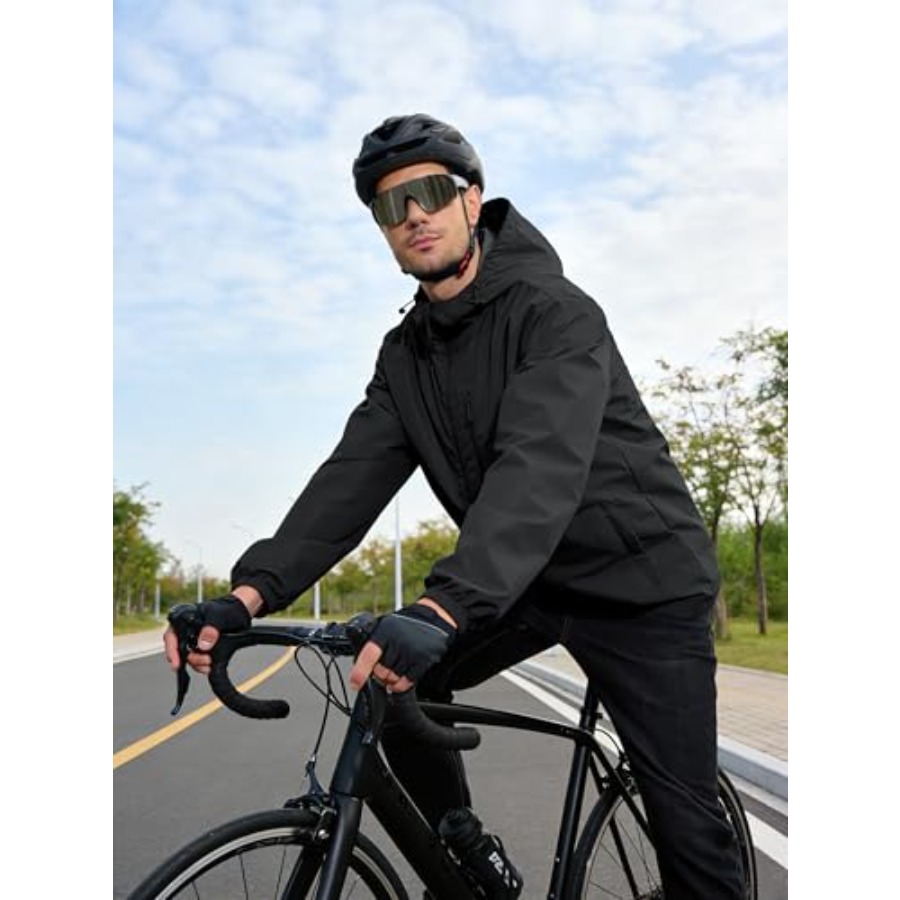 UIQUR Men's Cycling Jacket Rai – Running Gear In Rain recenzja i cena