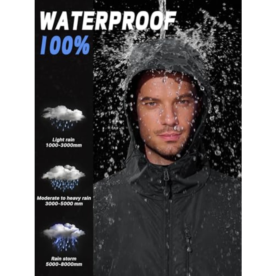 UIQUR Men's Cycling Jacket Rai – Running Gear In Rain recenzja i cena