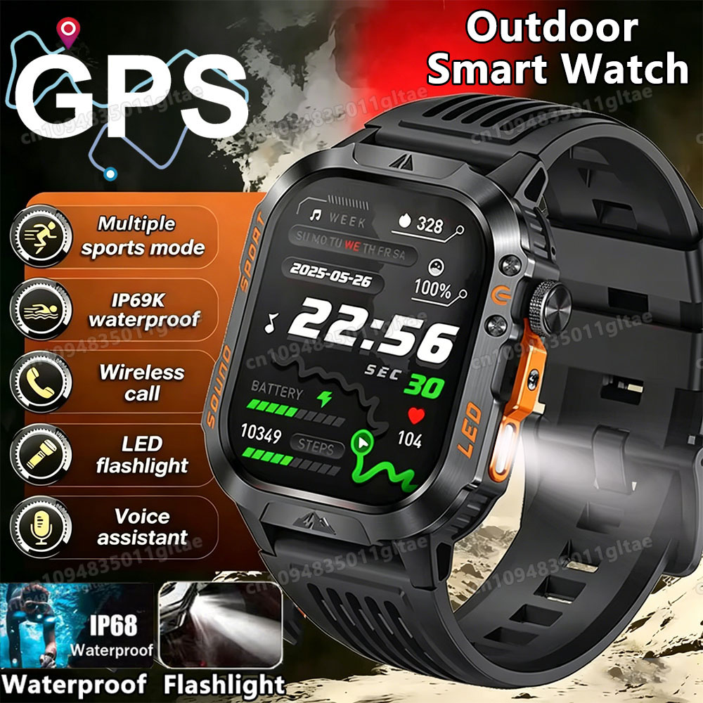2026 New Military Smart Watch  – Gps Running Watch recenzja i cena