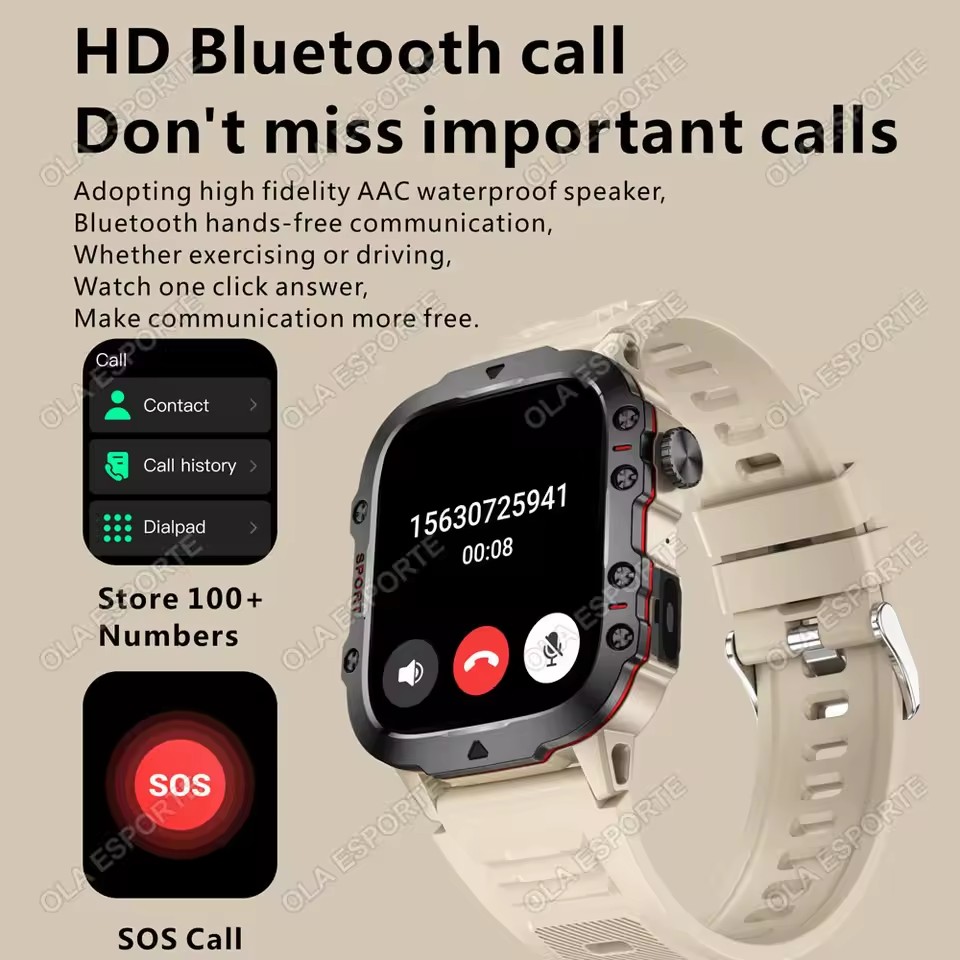 2026 New Military Smart Watch  – Gps Running Watch recenzja i cena