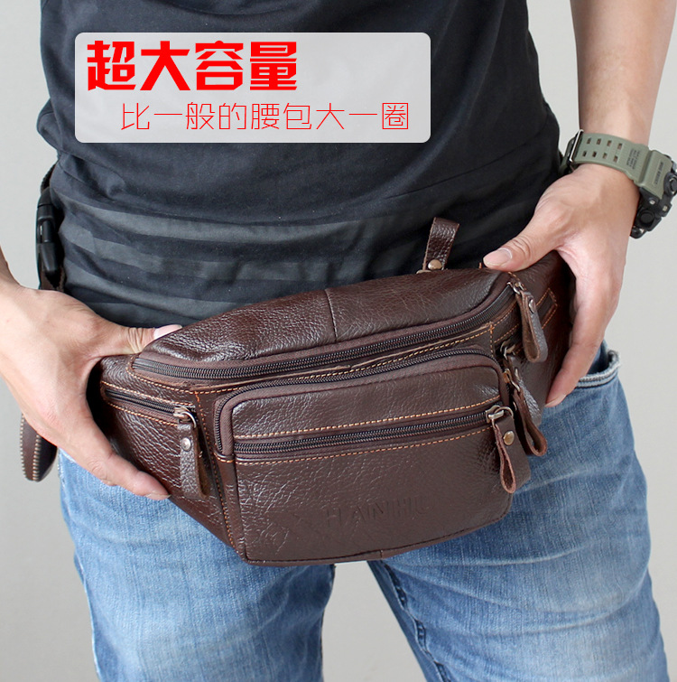 Genuine Cowhide Leather Waist  – Running Gear Belt recenzja i cena