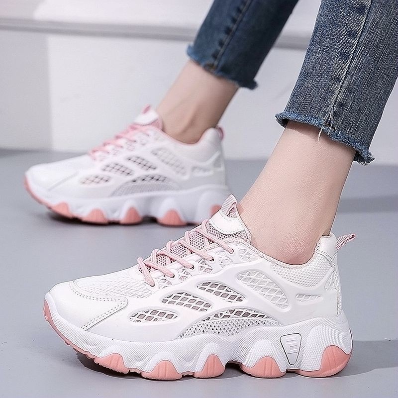 Breathable Mesh Chunky Sneaker – Running Gear Women recenzja i cena