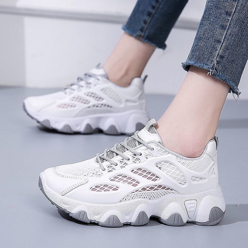 Breathable Mesh Chunky Sneaker – Running Gear Women recenzja i cena
