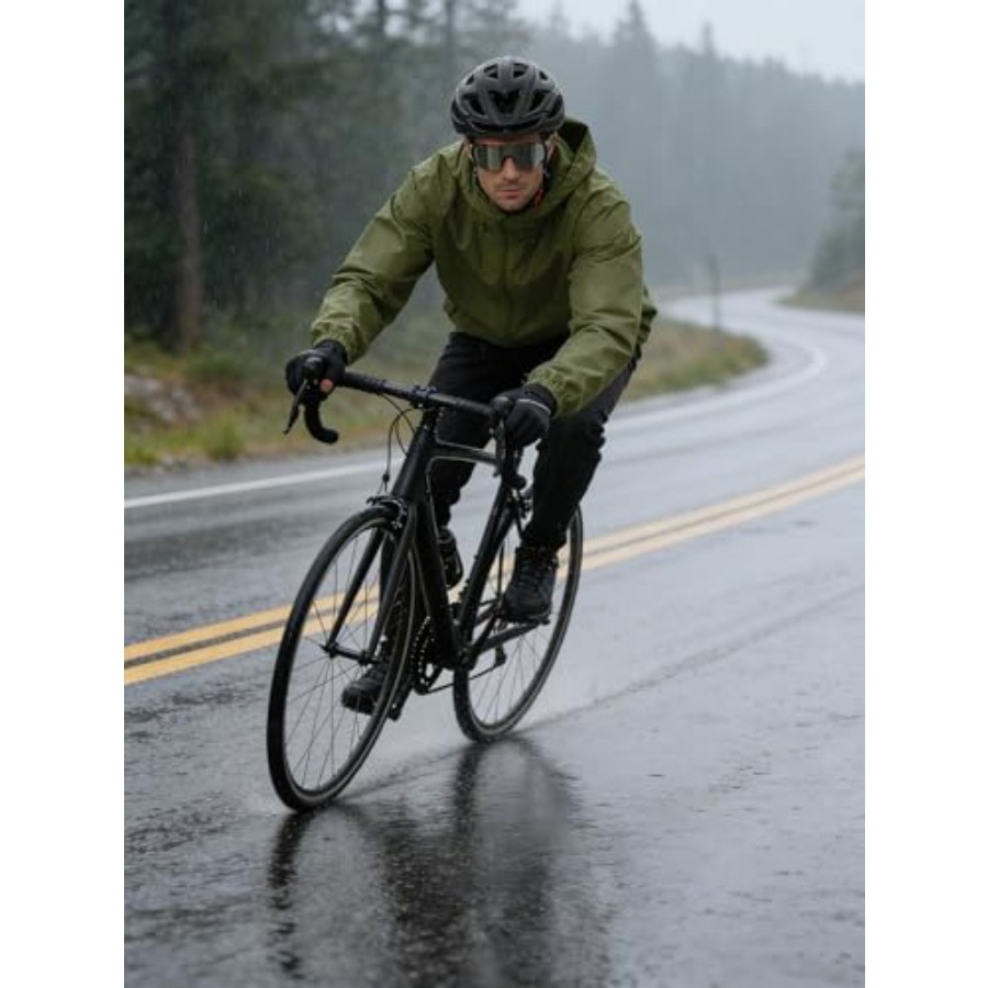 UIQUR Mens Rain Jacket Lightwe – Running Gear In Rain recenzja i cena