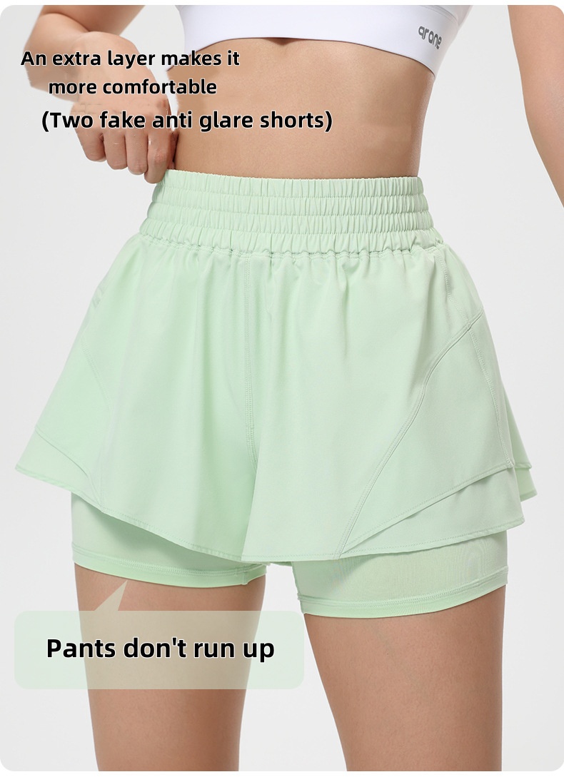 Thin breathable shorts with hi – Running Gear Women recenzja i cena