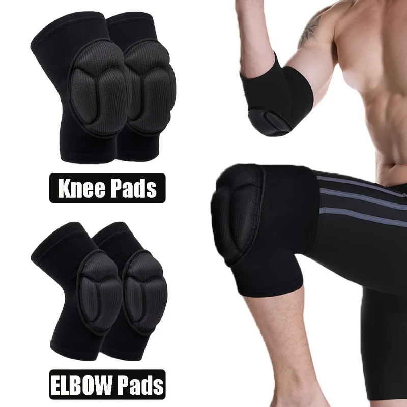 4pcs Knee & Elbow brace set ,  – Running Gear Knee recenzja i cena