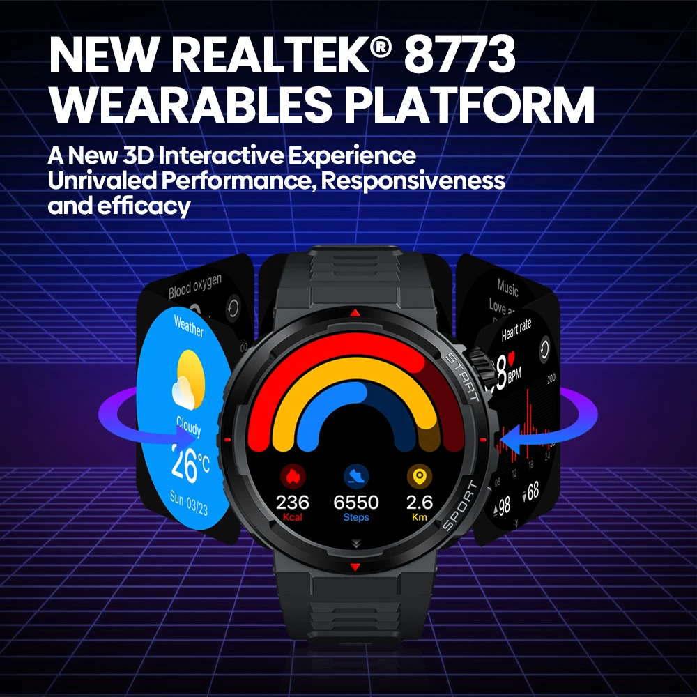 New Zeblaze Ares 3 Plus 1.43'' – Gps Running Watch recenzja i cena