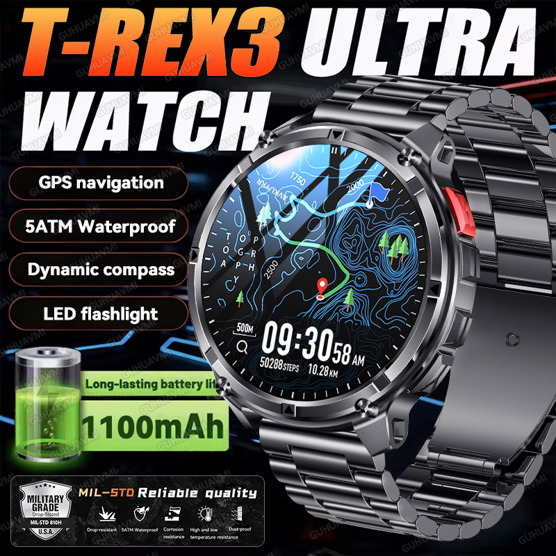 2026 New T-Rex3 Ultra 1100Mah  – Gps Running Watch recenzja i cena