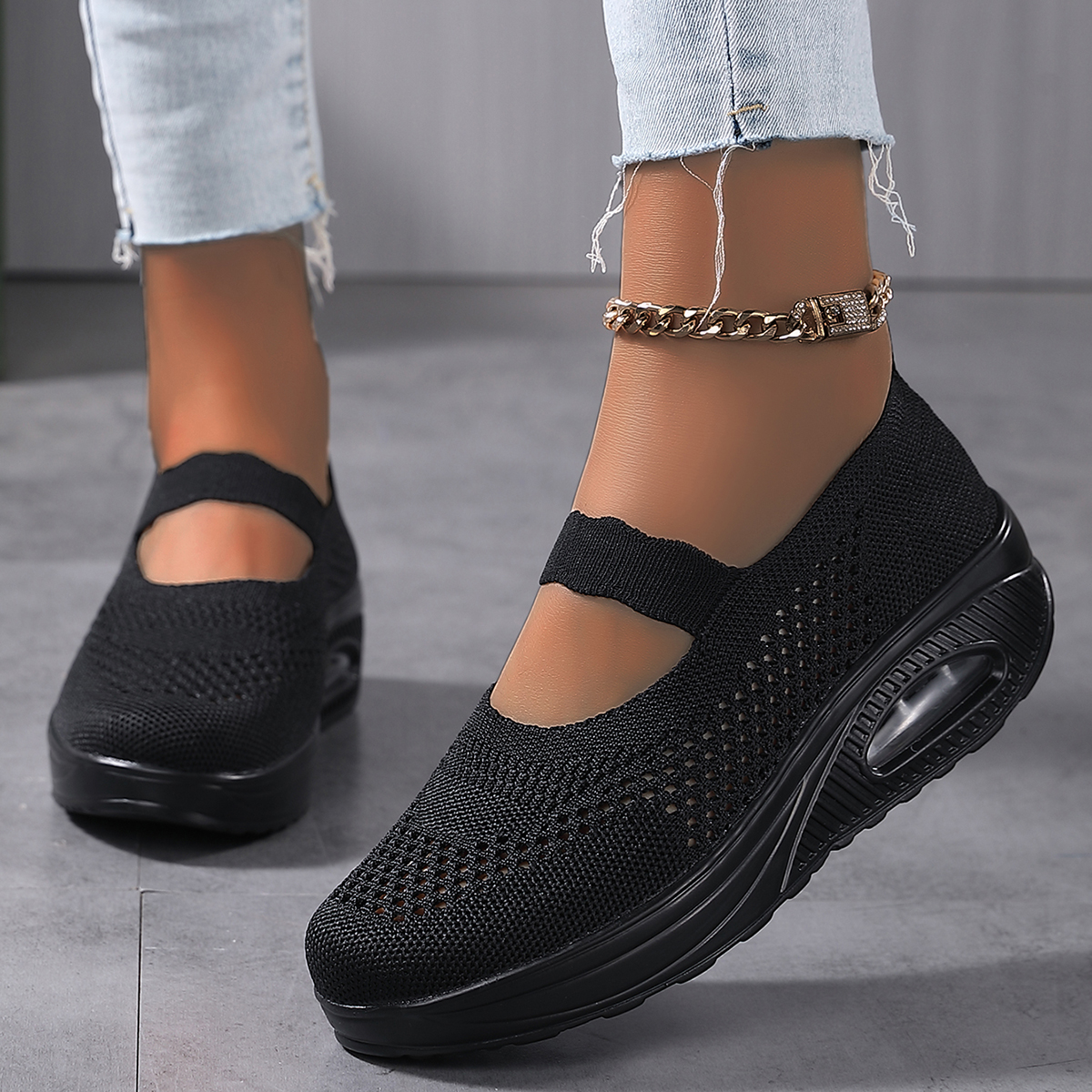 Fashion Woman Vulcanize Platfo – Running Gear Women recenzja i cena