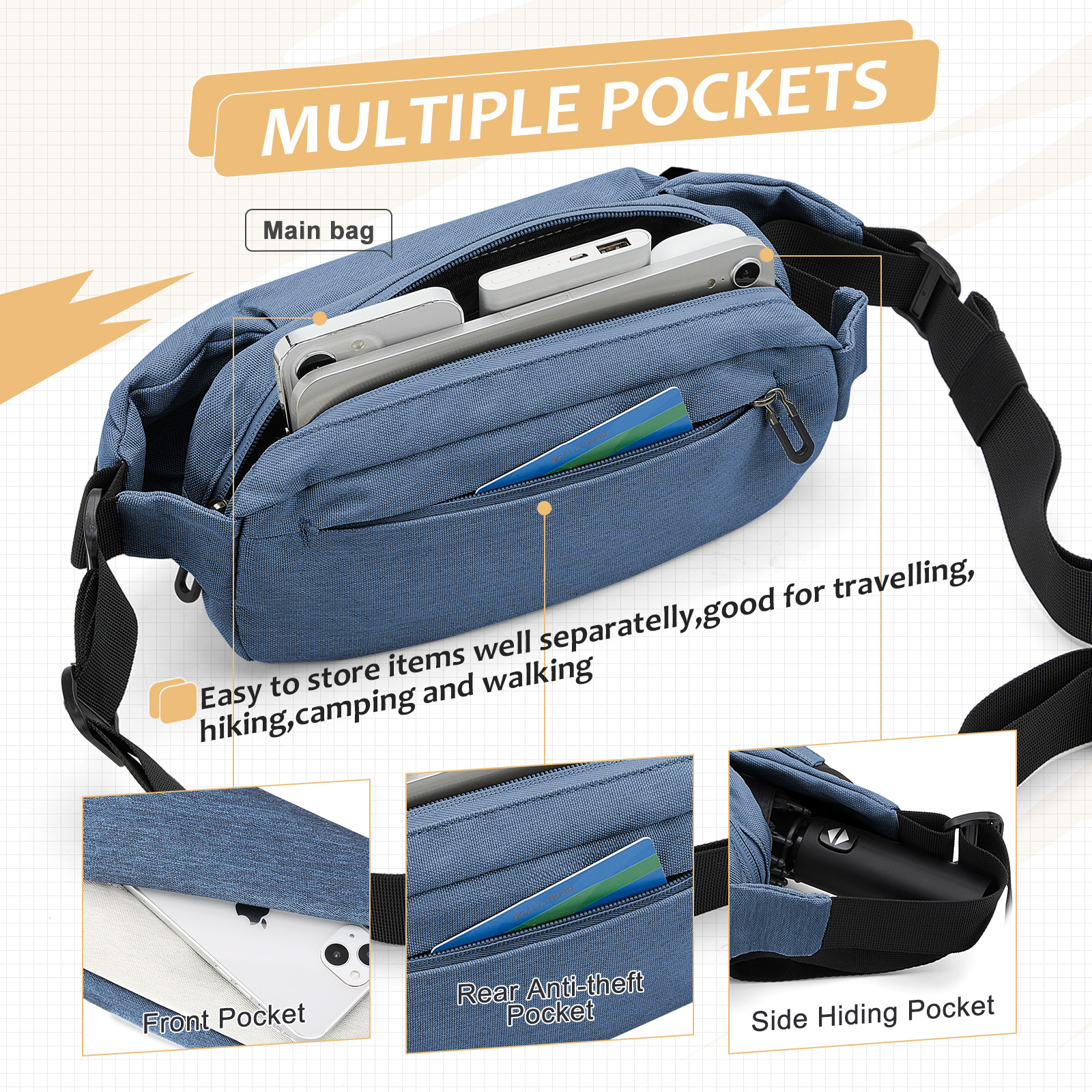 Fashionable Trendy Crossbody B – Running Gear Belt recenzja i cena