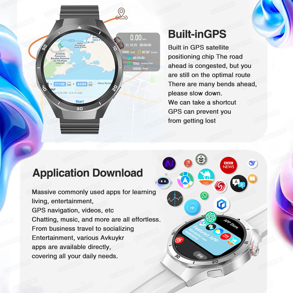 2026 New Watch 5 Pro GPS Map N – Gps Running Watch recenzja i cena