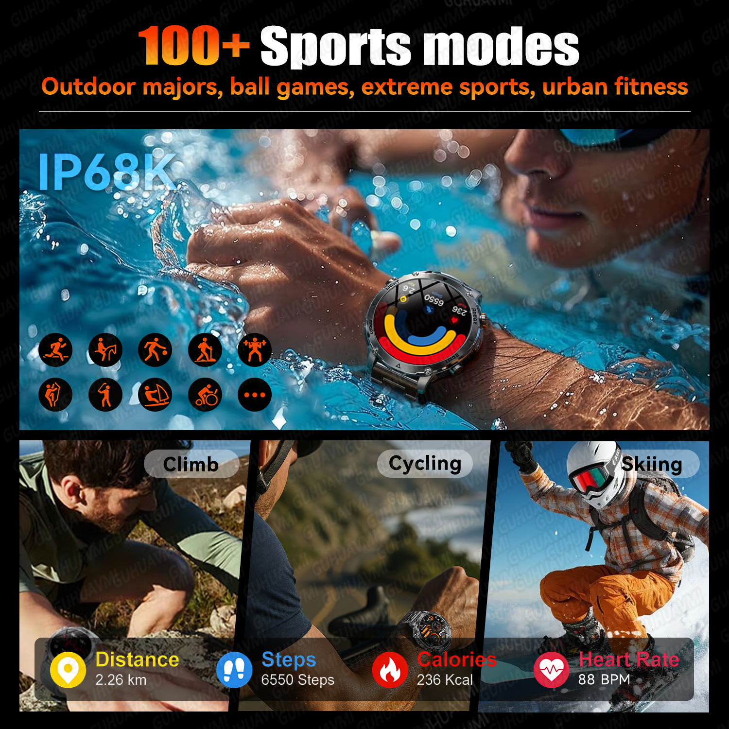 Newly Durable 1400mAh Large Ba – Gps Running Watch recenzja i cena