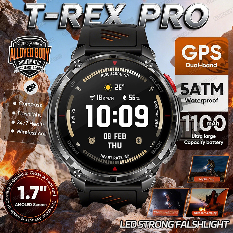 2026 New T-Rex3 Pro 1100mAh Ba – Gps Running Watch recenzja i cena