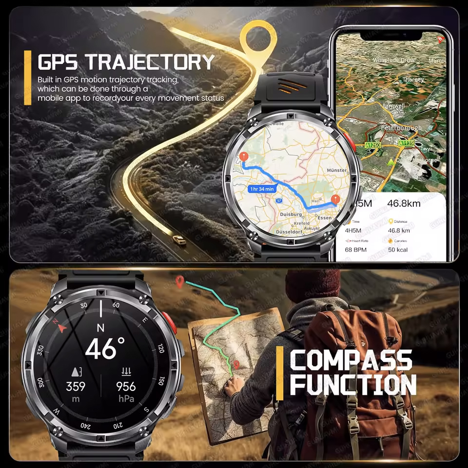 2026 New T-Rex3 Pro 1100mAh Ba – Gps Running Watch recenzja i cena