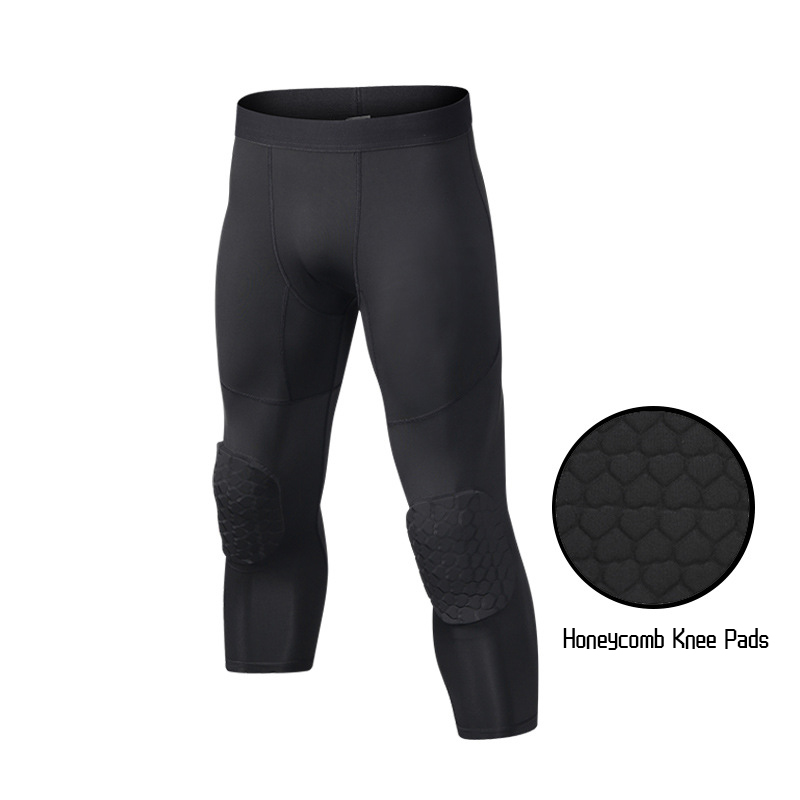 Men's Basketball Trousers With – Running Gear Knee recenzja i cena