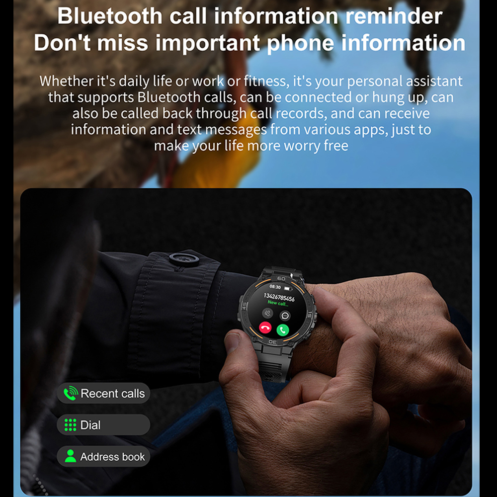 2026 New Military Outdoor Smar – Gps Running Watch recenzja i cena