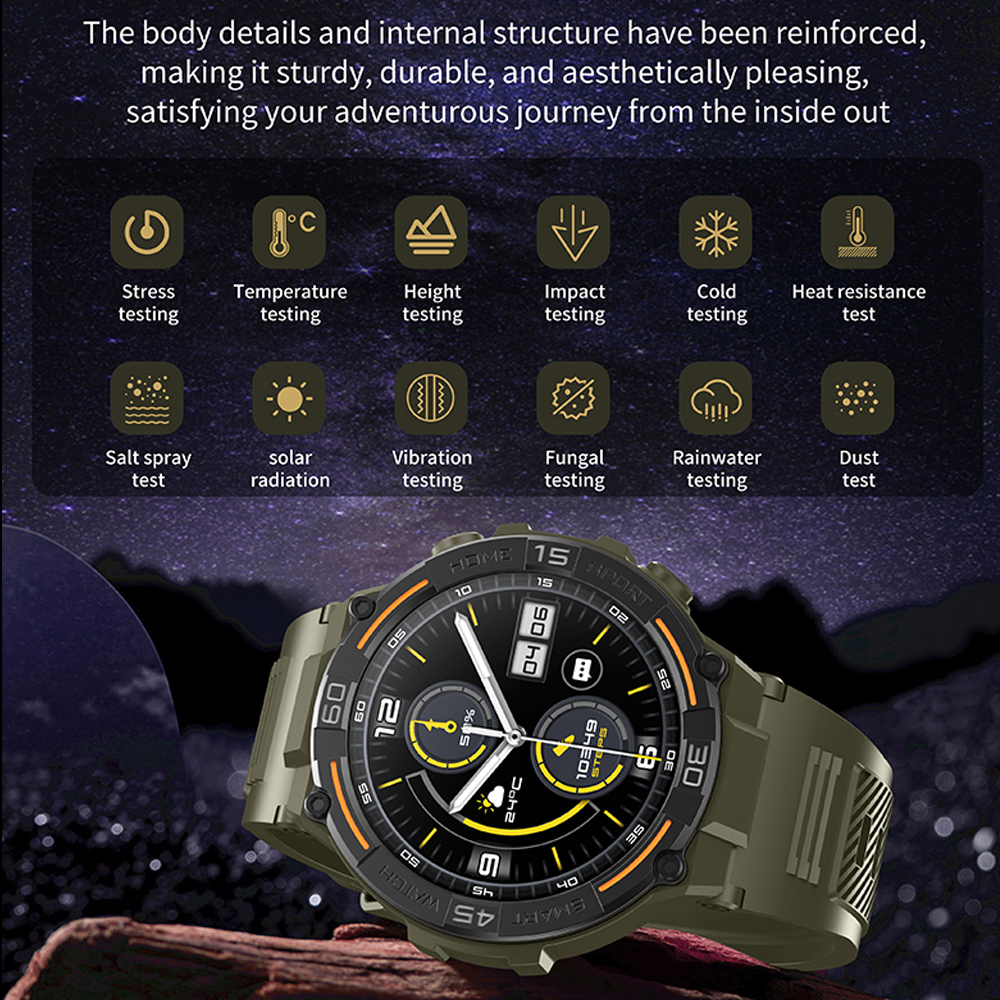 2026 New Military Outdoor Smar – Gps Running Watch recenzja i cena