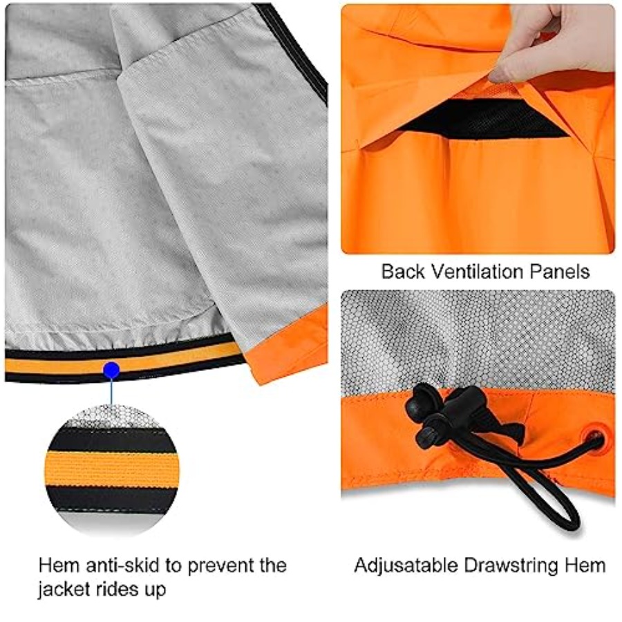 Men's Rain Jacket Waterproof W – Running Gear In Rain recenzja i cena