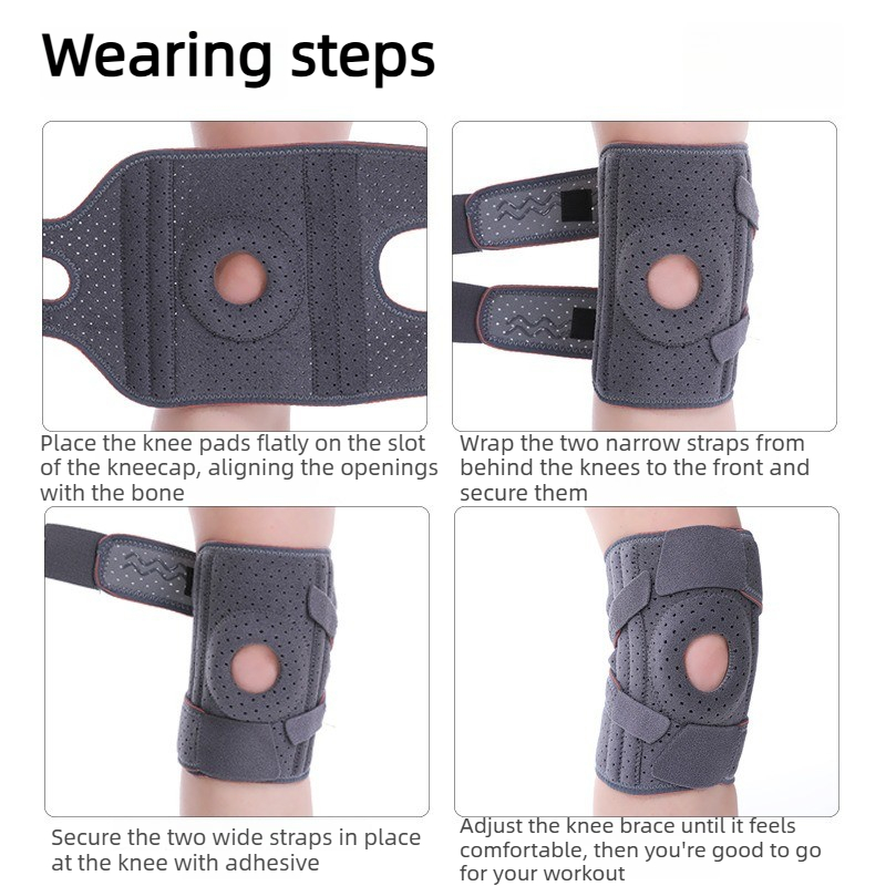 Sports knee pads fitness cycli – Running Gear Knee recenzja i cena