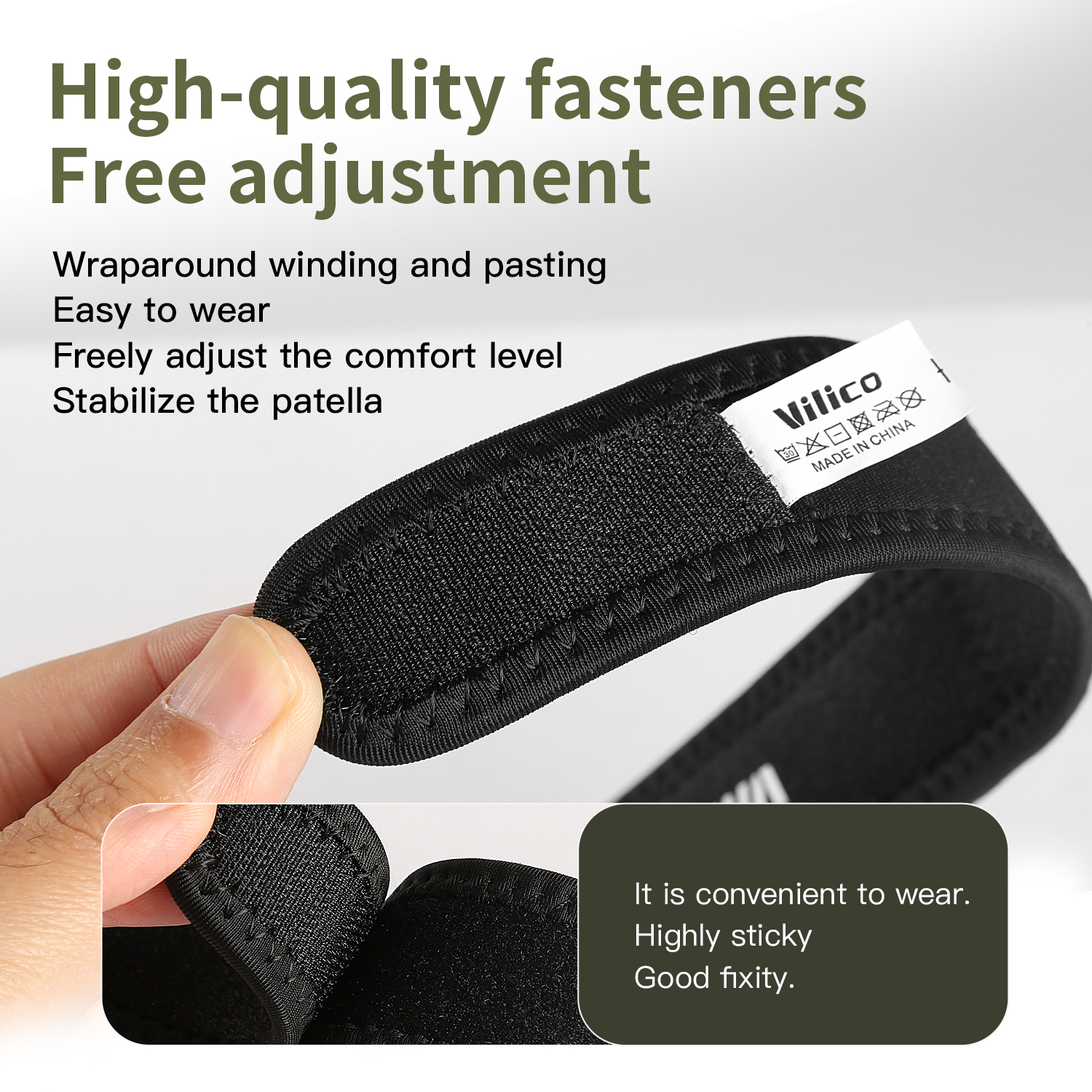 1PC Patella Kneecap Band Silic – Running Gear Essential recenzja i cena