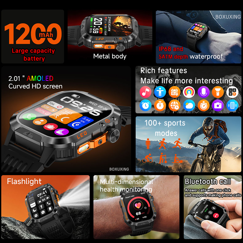 2026 New 1200 mAh Battery Mili – Gps Running Watch recenzja i cena
