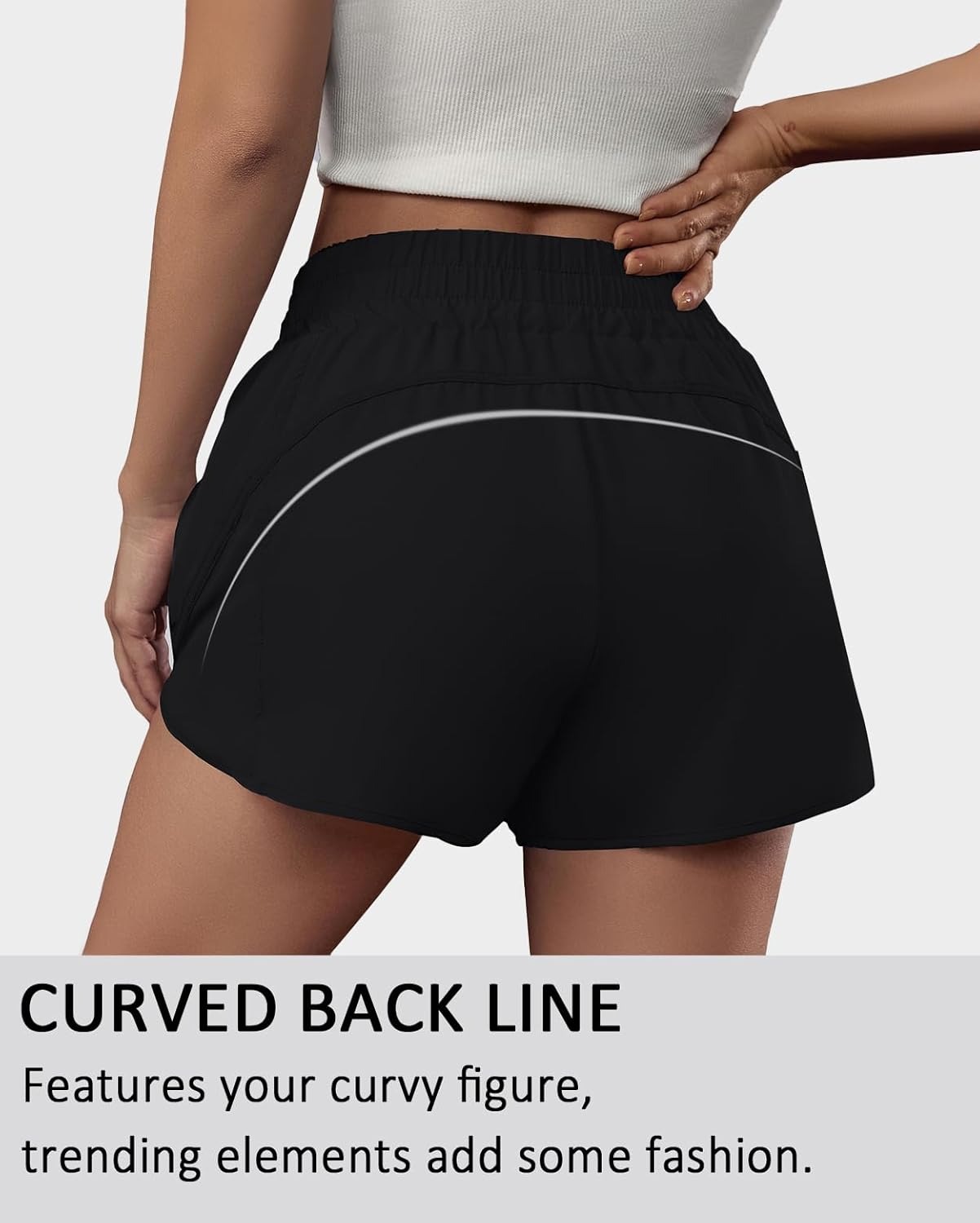 Women's High-waisted Sports Sh – Running Gear Women recenzja i cena