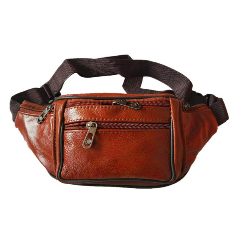 Leather Men Waist Chest Bag Th – Running Gear Belt recenzja i cena